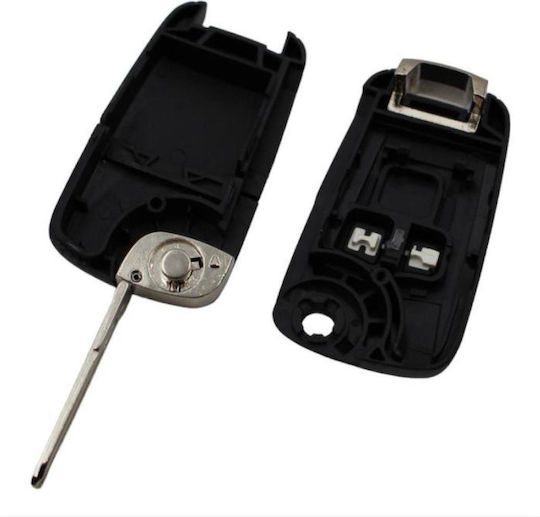 A-Lock Foldable Car Key Shell with Blade with 3 Buttons for Chevrolet