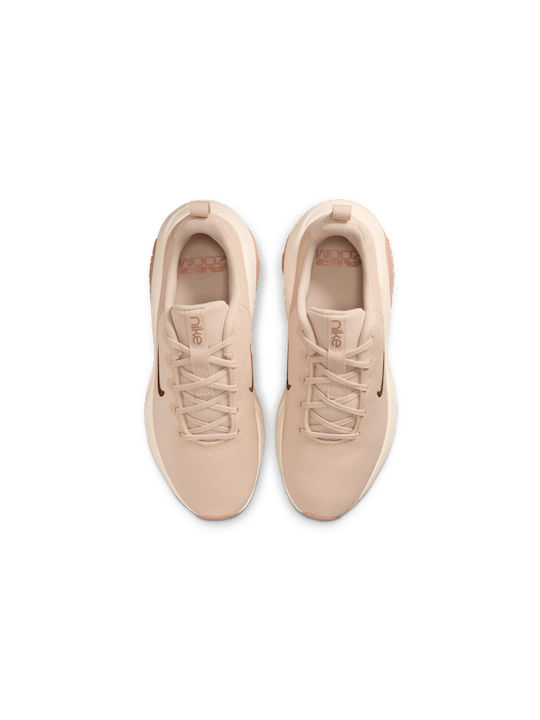 Air Zoom Bella 7 Damen Sportschuhe Training & Fitnessstudio Beige