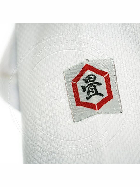 Tatami Fightwear Tatami Παιδική Ζακέτα Judo Λευκή