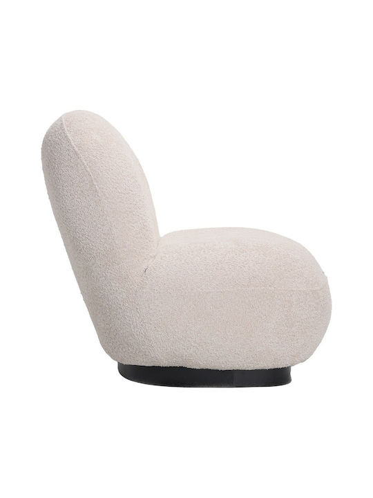 Rosalie Armchair Beige Shade 85x82x77cm