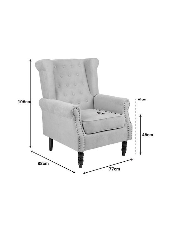 Piore Bergère Beige 77x80x106cm