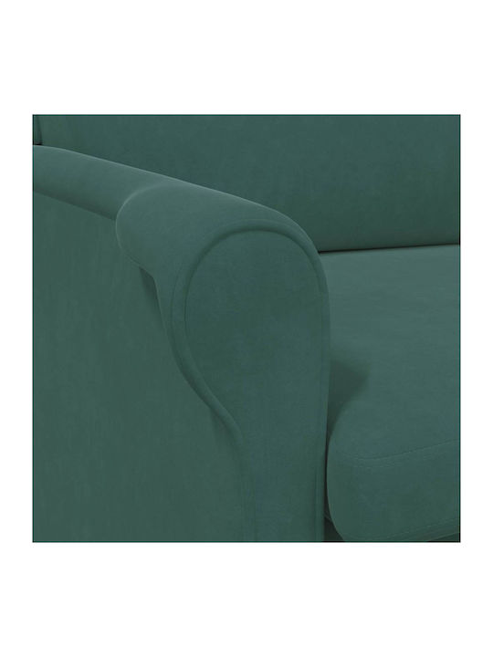 Bergère Dark Green 76x94x102cm