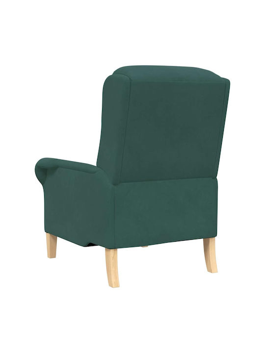 Bergère Dark Green 76x94x102cm