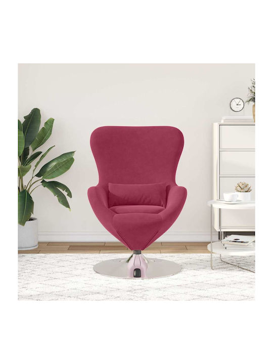 Rotativ Catifelat Burgundia 63x73x90cm