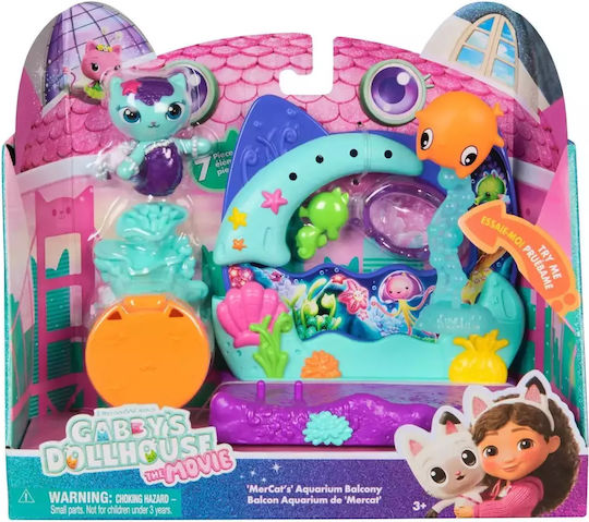 Spin Master Gabby's Puppenhaus MerCats Aquarium Balkon Für 3+ Jahre
