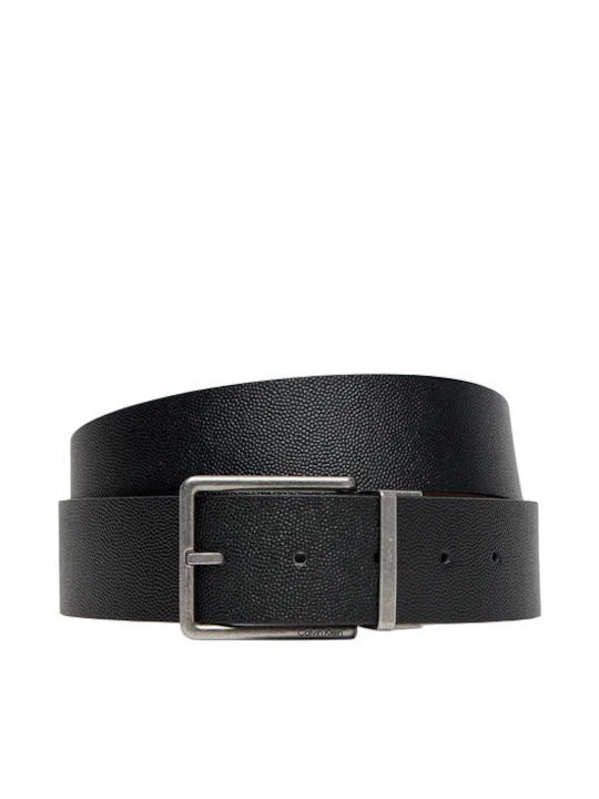 Wide Men's Belt Brown
