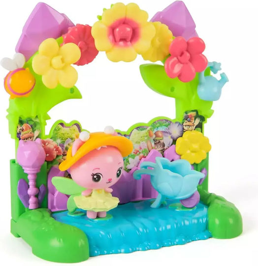 Spin Master Gabby's Dollhouse Queen Kitty Fairy's Garden Balcony for Ages 3 Plus