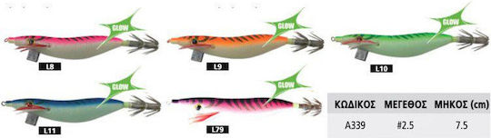 Yo-Zuri Squid Jig Super Cloth Καλαμαριέρα P9
