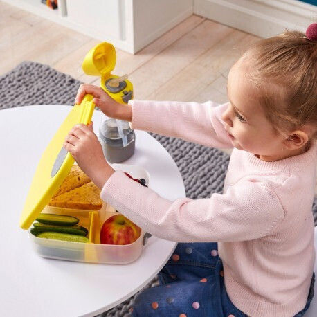 B.Box Lunchbox Παιδικό Δοχείο Φαγητού από Σιλικόνη 2lt Κίτρινο