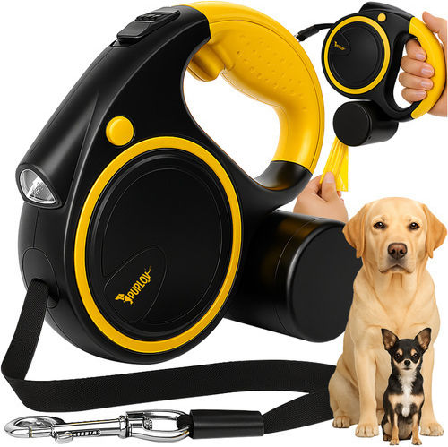 Purlov Dog Leash Lead Strap Flashlight 5 Meters 25965