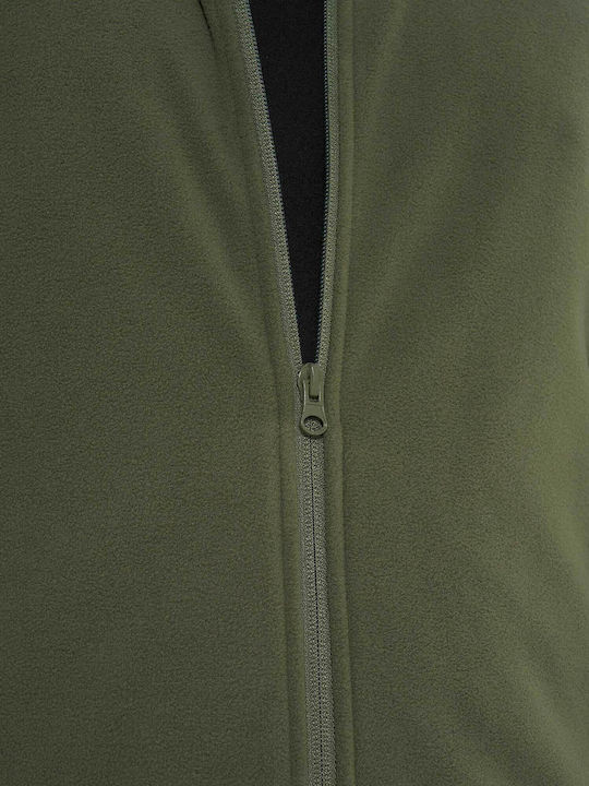 Ανδρική Ζακέτα Fleece Green