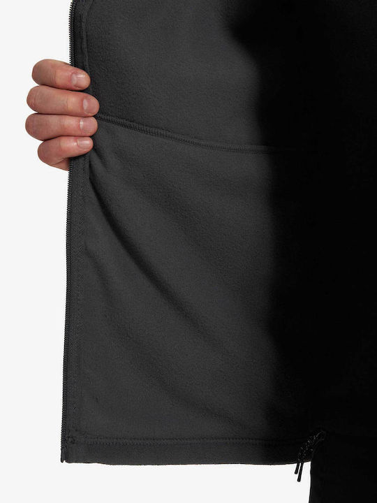Men's Fleece Cardigan Grey