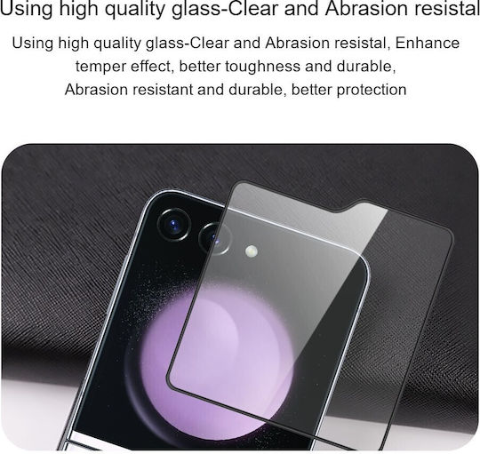 Amorus Full Face Tempered Glass (Galaxy Z Flip6 / Z Flip7 FE)