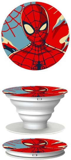 Spiderman Kid Phone Holders Stand Бяла База За Поддръжка На Телефон В Ръка