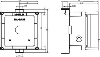 Built-In Urinal Faucet Ideal Standard Multisuite A3795nu