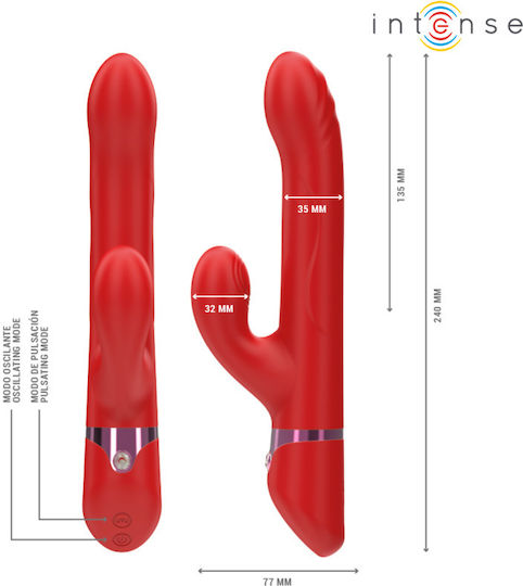 Intense Lele Realistisch Vibrator Rot