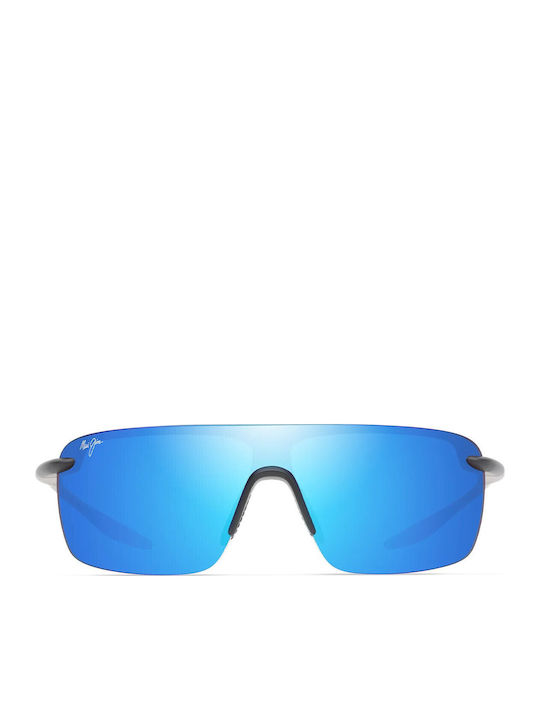 Maui Jim Unisex Γυαλιά Ηλίου με Μαύρο Κοκκάλινο Σκελετό και Μαύρο Polarized Φακό B680-02