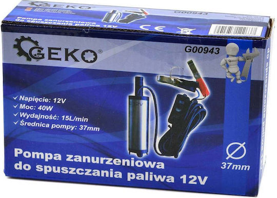 Geko Automatic Oil Transfusion / Oil Transfusion / Water Transfusion Pump for Boat 12V