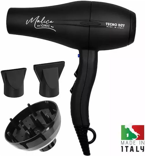 Tecno Dry Ionic Επαγγελματικό Πιστολάκι Μαλλιών 2200W
