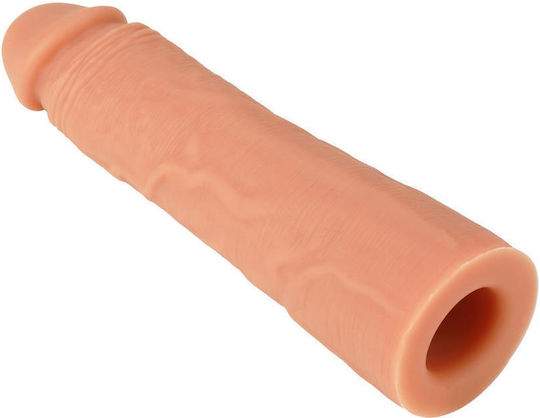 Hidden Desire Inferno Penis Sleeve Liquid Silicone 20 Cm Μπεζ