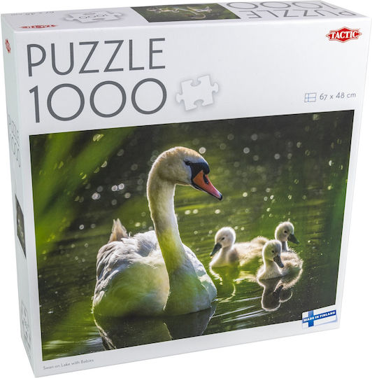Tactic Puzzle Lovers Swan On Lake Babies 1000 Pcs Puzzle