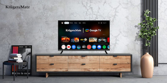 Kruger & Matz Smart Τηλεόραση 32" HD Ready LED KM0232HD-G (2025)