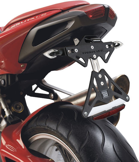 Barracuda Foldable Motorcycle License Plate Holder