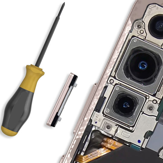 Samsung Странични ключове Розов за Galaxy S22 5G