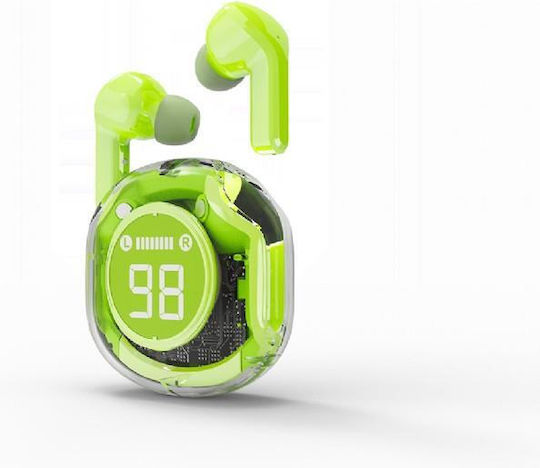 Gembird TWST-01 In-Ear Bluetooth-Freisprecheinrichtung Kopfhörer mit Ladeetui Grün