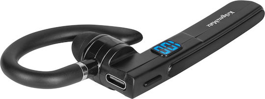 Kruger & Matz Traveler K16 In-ear Bluetooth Handsfree Ακουστικά Μαύρα