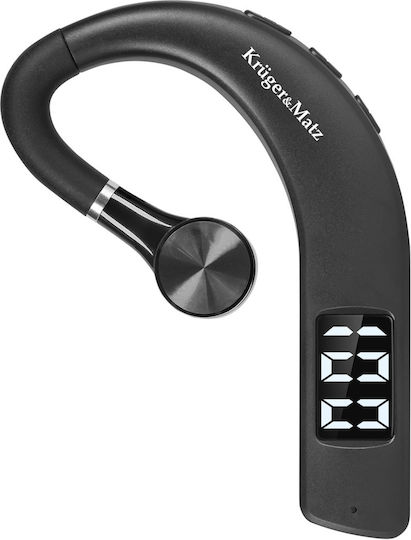 Kruger & Matz Traveler K17 In-ear Bluetooth Handsfree Ακουστικά Μαύρα