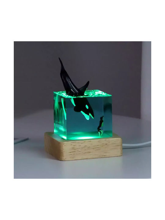Детска Настолна Нощна Лампа Epoxy Кит 8см