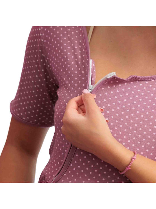 Angel's Secret Nightgown Maternity & Nursing Lila