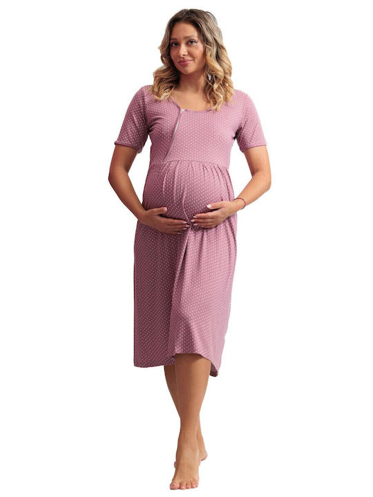 Angel's Secret Nightgown Maternity & Nursing Lila