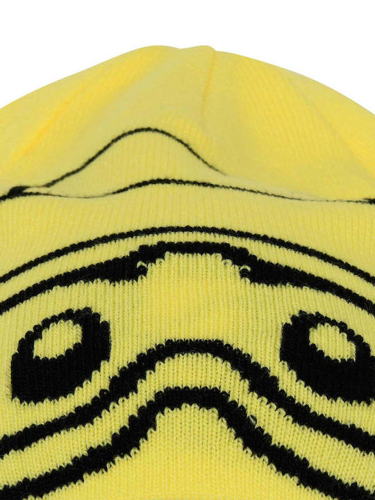 Beanie Kids Beanie Knitted Yellow