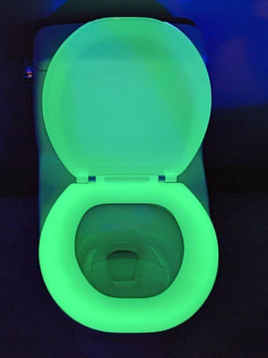 Capac WC Închidere lentă Plastic Verde