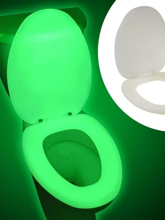 Capac WC Închidere lentă Plastic Verde