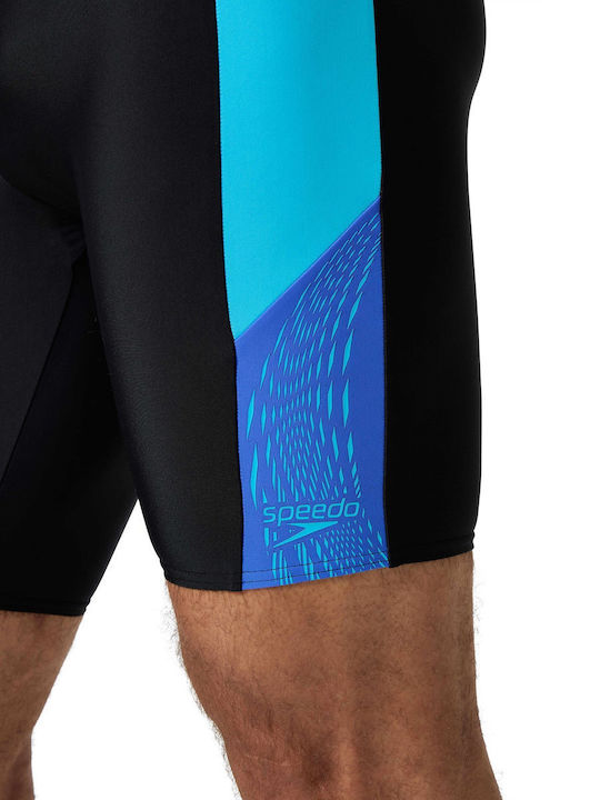 Speedo 00301015334 Bărbătesc Costum de Baie de Competiție Jammer pentru Înot Negru
