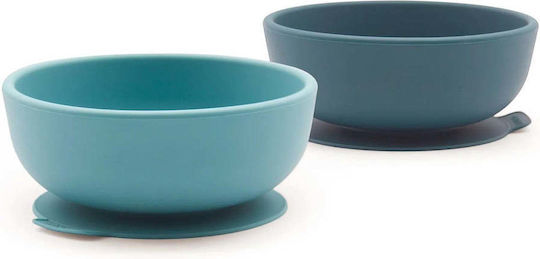 Ekobo Child Silicone Food Bowl Light Blue