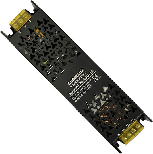 Cubalux Τροφοδοτικό LED IP20 Ισχύος 360W με Τάση Εξόδου 12V