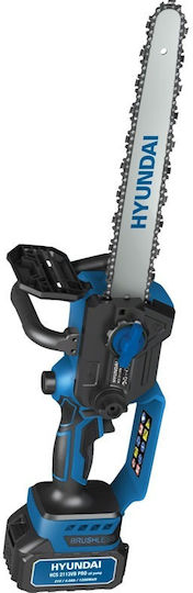 Hyundai Hcs 2113vb Pro Akku-Kettensäge 2x4Ah Bürstenlos 21V 2,18kg mit Klinge 30,5cm