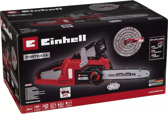 Einhell Fortexxa 18/30 Αλυσοπρίονο Μπαταρίας Solo Brushless 18V 3.4kg με Λάμα 30cm
