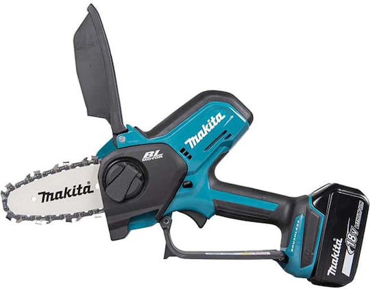 Makita Battery Pruning Chainsaw Solo Brushless 18V 1.3kg Hard Case Makpac with Blade 10cm