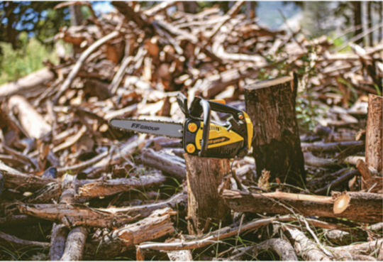 FFG GCS 428T Gasoline Chainsaw 3.3kg with Blade Carving Blade 25cm and Easy Start