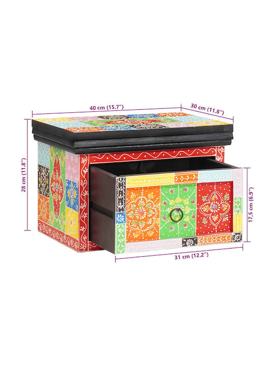 Комод Мангова дървесина Mango Massif 40x30x28см