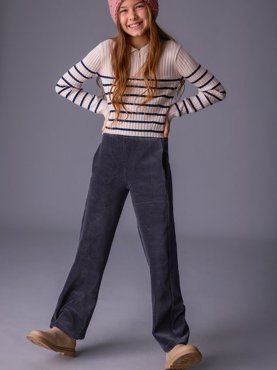 Kids' Corduroy Pants Petrol (Item J062) Long