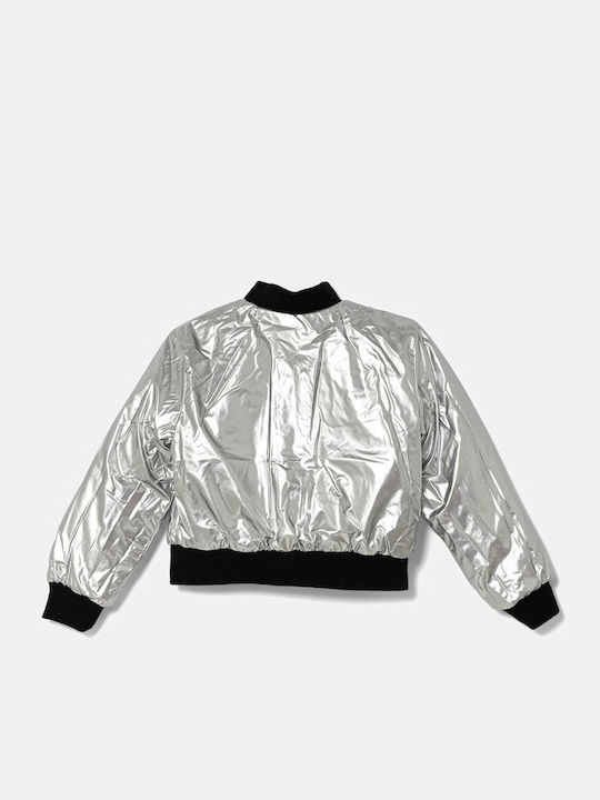 Παιδικό Bomber Διπλής Όψης Μαύρο