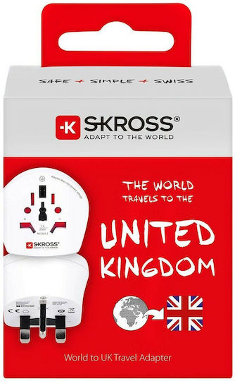 Skross Αντάπτορας Πρίζας από Universal σε Αγγλίας