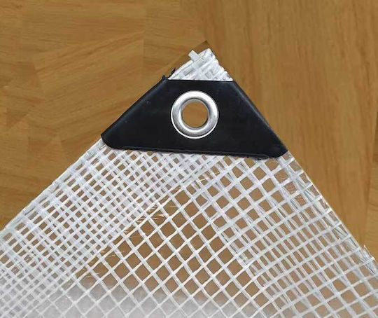 Bradas Waterproof Tarpaulin 100gr/m² 4x6m. Light Type Transparent