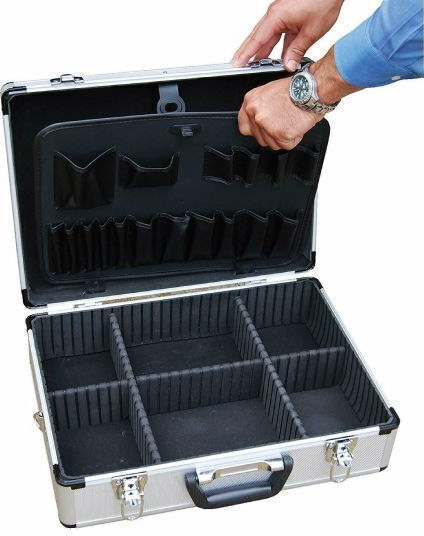 CT Brand CT-747 CTT Tool Case Aluminum Dimensions: W46xD34xH16.5cm
